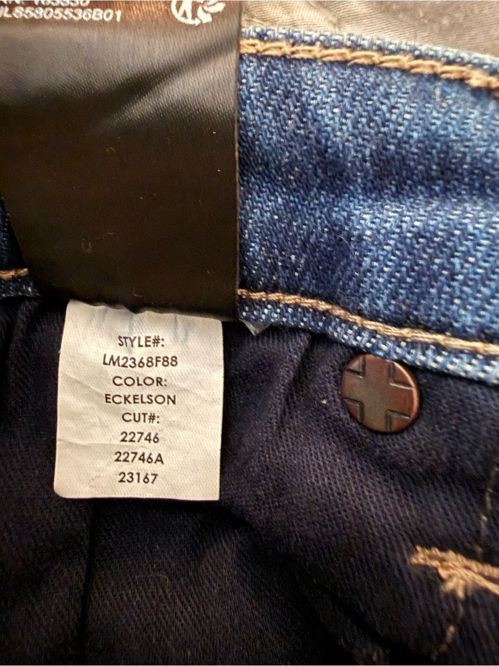 Liverpool Los Angeles High Rise Skinny Jeans NWT Distressed 6/28 - Picture 8 of 11
